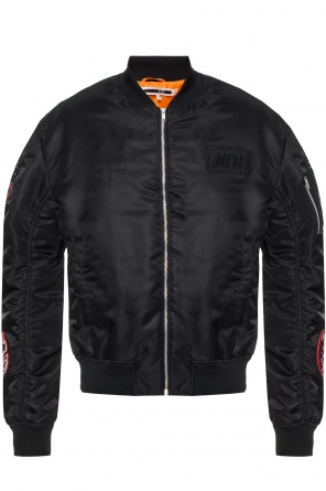 Patched bomber jacket, zdjęcie 1 Patched bomber jacket od McQ Alexander McQueen